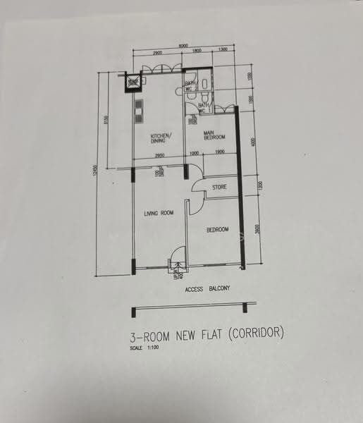 109 Ang Mo Kio Avenue 4, 109 Ang Mo Kio Avenue 4, Ang Mo Kio / Bishan / Thomson, 2 Bedrooms, 721 sqft, HDB Flat For Sale, by Meileng Tong, 500255076 - PropertyGuru.com.sg