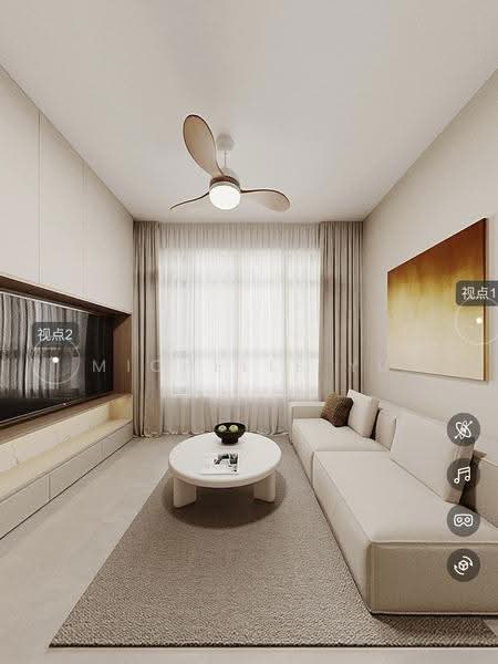 505B Bishan Street 11, 505B Bishan Street 11, Ang Mo Kio / Bishan / Thomson, Room Rental, 100 sqft, HDB Flat For Rent, by Michelle Yu, 500255184 - Living Room - PropertyGuru.com.sg
