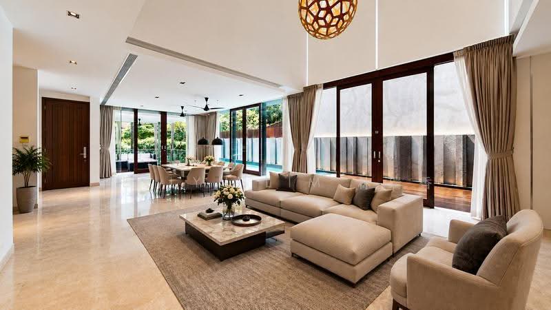 One Tree Hill Bungalow with Pool, One Tree Hill, Orchard / River Valley, 6 Bedrooms, 6,780 sqft, Bungalow House For Rent, by Jeslyn Lim 林瑞香, 500255200 - Living Room - PropertyGuru.com.sg
