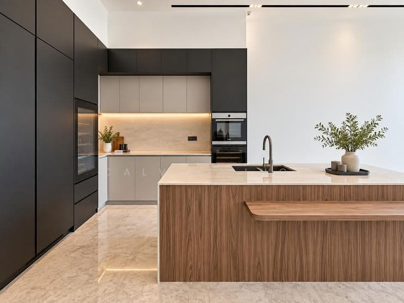 Brand New FREEHOLD Inter Terrace For Sale! Hillview D23, Hillview Crescent, Dairy Farm / Bukit Panjang / Choa Chu Kang, 6 Bedrooms, 7,240 sqft, Terraced House For Sale, by Calvin Ting, 500255214 - Kitchen - PropertyGuru.com.sg