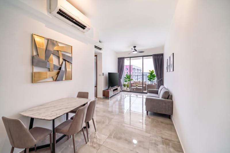 Affinity At Serangoon, Hougang / Punggol / Sengkang, 3 Bedrooms, 850 sqft, Condominium For Sale, by Shawn Tay, 500255218 - Living Room - PropertyGuru.com.sg