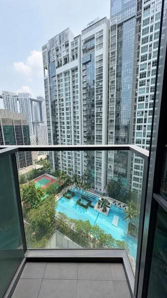 Skysuites @ Anson, 8 Enggor Street, Chinatown / Tanjong Pagar, 1 Bedroom, 366 sqft, Condominium For Sale, by Faith Huang 黄愛雁, 500255223 - Balcony - PropertyGuru.com.sg