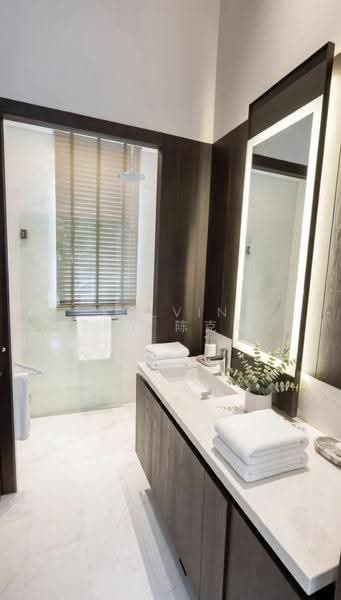 Robin Residences, 5 Robin Drive, Tanglin / Holland / Bukit Timah, 2 Bedrooms, 850 sqft, Condominium For Rent, by Kelvin Tan 陈克辉, 500255229 - Master Bathroom - PropertyGuru.com.sg