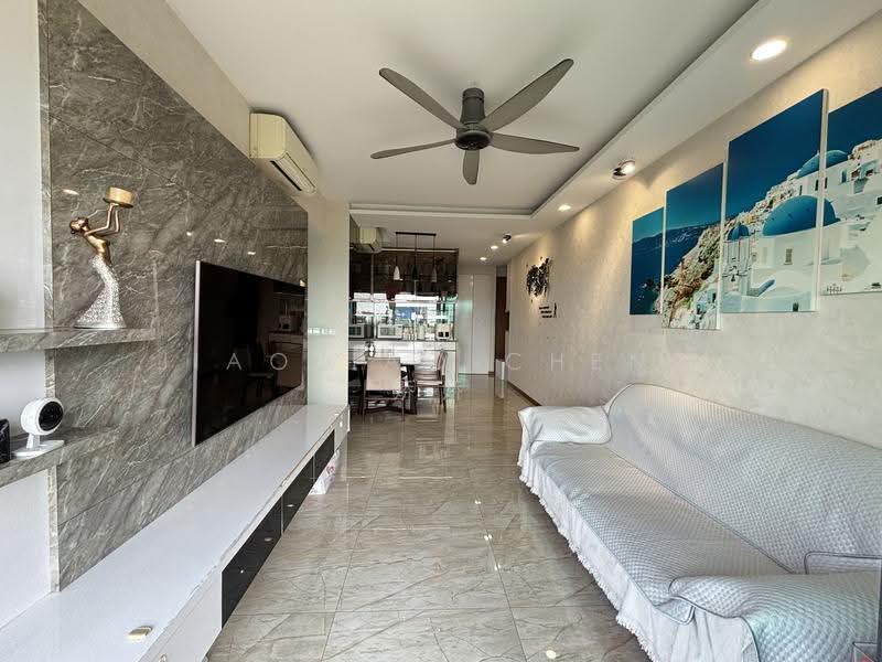 Kingsford Waterbay, 84 Upper Serangoon View, Hougang / Punggol / Sengkang, 3 Bedrooms, 883 sqft, Condominium For Rent, by Jiaojiao Cheng 娇娇, 500255236 - Living Room - PropertyGuru.com.sg