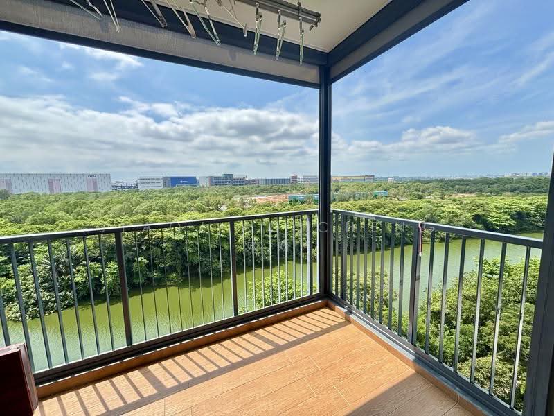 Kingsford Waterbay, 84 Upper Serangoon View, Hougang / Punggol / Sengkang, 3 Bedrooms, 883 sqft, Condominium For Rent, by Jiaojiao Cheng 娇娇, 500255236 - Balcony - PropertyGuru.com.sg