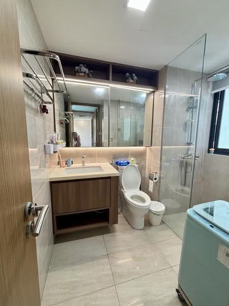 Kingsford Waterbay, 84 Upper Serangoon View, Hougang / Punggol / Sengkang, 3 Bedrooms, 883 sqft, Condominium For Rent, by Jiaojiao Cheng 娇娇, 500255236 - Bathroom - PropertyGuru.com.sg