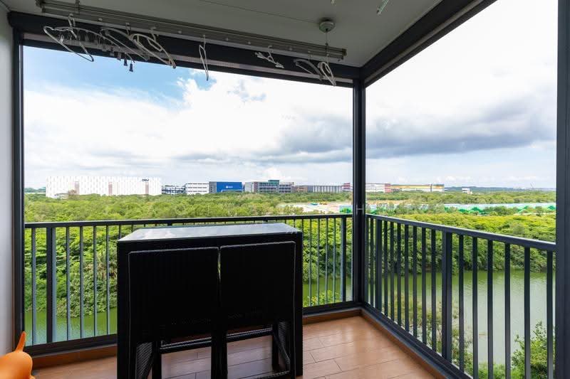 Kingsford Waterbay, 84 Upper Serangoon View, Hougang / Punggol / Sengkang, 3 Bedrooms, 883 sqft, Condominium For Rent, by Jiaojiao Cheng 娇娇, 500255236 - Balcony - PropertyGuru.com.sg
