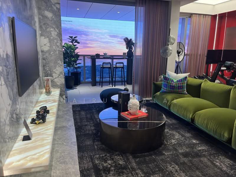 W Residences Marina View - Singapore, 22 Marina View, Boat Quay / Raffles Place / Marina, 3 Bedrooms, 1,195 sqft, Condominium For Sale, by Khairul Jalal, 500255246 - Living Room - PropertyGuru.com.sg