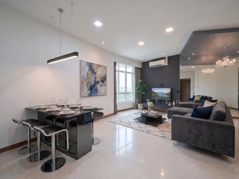 Sheares Ville, 9 Holt Road, Tanglin / Holland / Bukit Timah, 3 Bedrooms, 1,399 sqft, Condominium For Rent, by Geraldine Teh, 500255311 - Living Room - PropertyGuru.com.sg