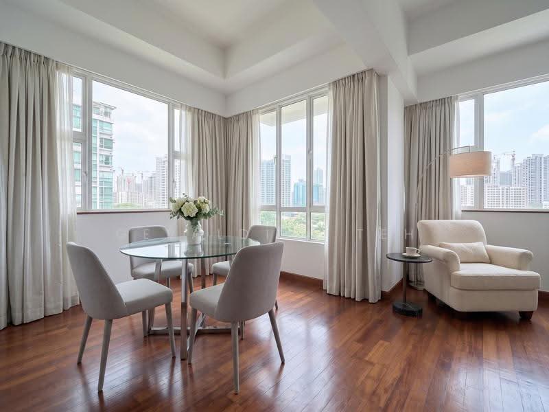 Sheares Ville, 9 Holt Road, Tanglin / Holland / Bukit Timah, 3 Bedrooms, 1,399 sqft, Condominium For Rent, by Geraldine Teh, 500255311 - Dining Room - PropertyGuru.com.sg