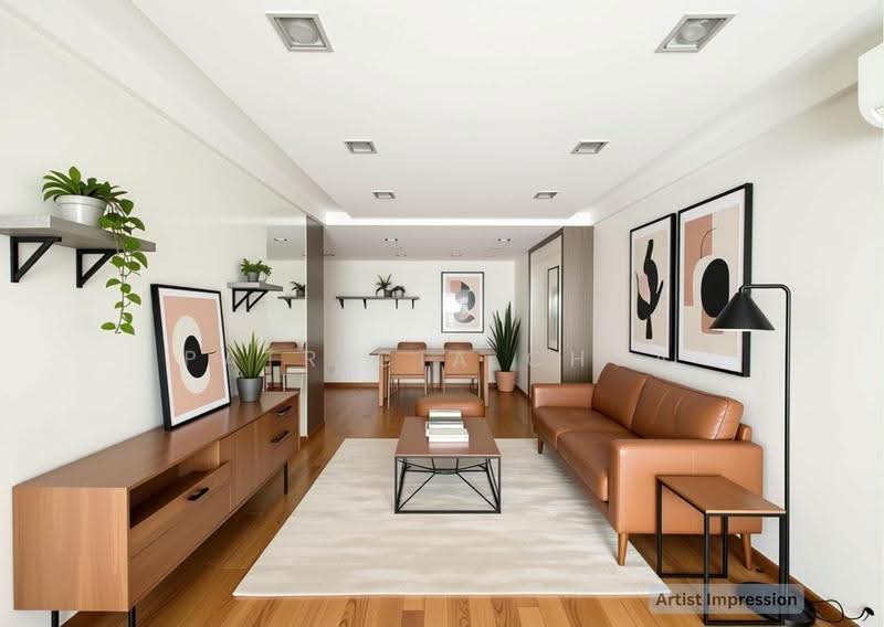 Aquarius By The Park, 15 Bedok Reservoir View, Bedok / Upper East Coast, 3 Bedrooms, 1,323 sqft, Condominium For Sale, by Patricia Chua, 500255318 - Living Room - PropertyGuru.com.sg