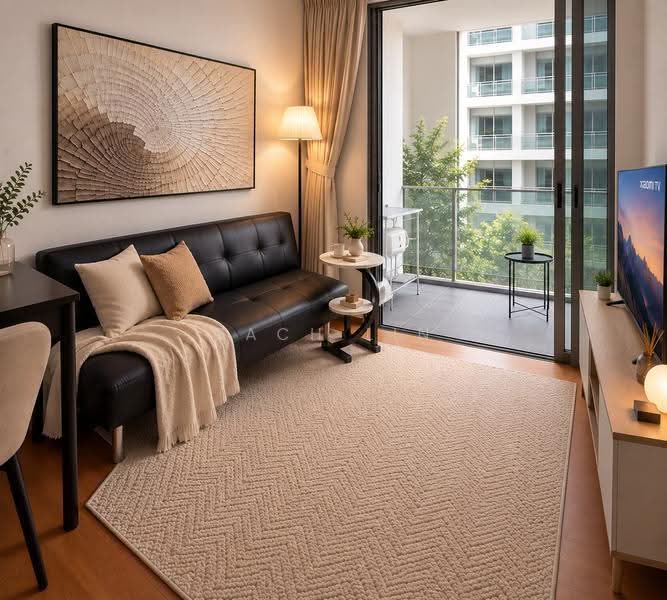 26 Newton, 26 Newton Road Singapore, Newton / Novena, 1 Bedroom, 474 sqft, Condominium For Rent, by Zach Lin, 500255332 - Living Room - PropertyGuru.com.sg