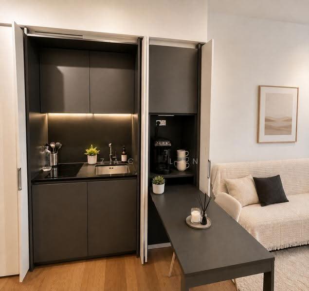 26 Newton, 26 Newton Road Singapore, Newton / Novena, 1 Bedroom, 474 sqft, Condominium For Rent, by Zach Lin, 500255332 - Kitchen - PropertyGuru.com.sg