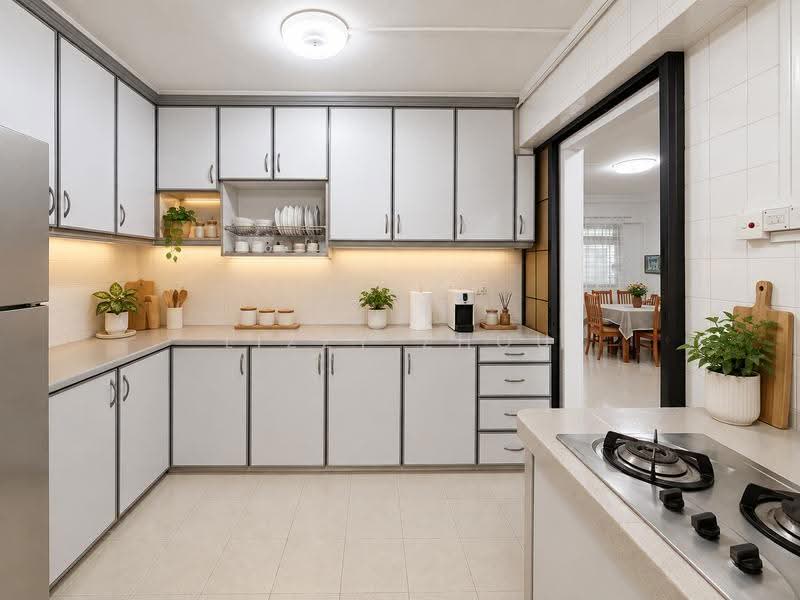 161 Yung Ping Road, 161 Yung Ping Road, Boon Lay / Jurong / Tuas, 4 Bedrooms, 1,539 sqft, HDB Flat For Sale, by Lizzy Zhou, 500255333 - Kitchen - PropertyGuru.com.sg