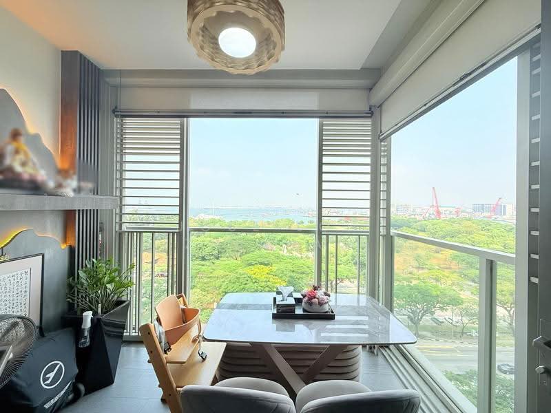 Seahill, West Coast Crescent, Buona Vista / West Coast / Clementi New Town, 1 Bedroom, 667 sqft, Condominium For Sale, by Jose Loh Zhenhao, 500255344 - Balcony - PropertyGuru.com.sg