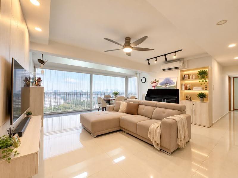 588C Ang Mo Kio Street 52, 588C Ang Mo Kio Street 52, Ang Mo Kio / Bishan / Thomson, 3 Bedrooms, 1,291 sqft, HDB Flat For Sale, by Amanda Keh, 500255350 - Living Room - PropertyGuru.com.sg