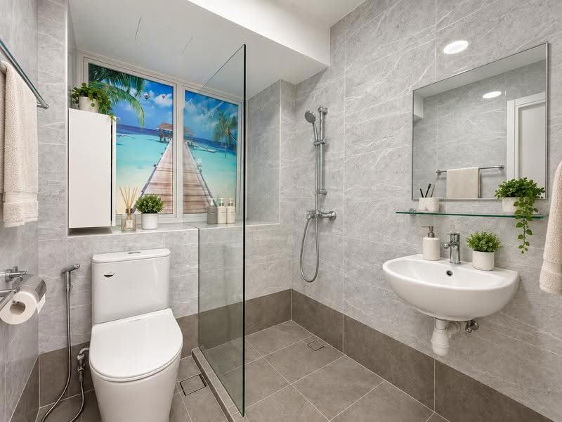 588C Ang Mo Kio Street 52, 588C Ang Mo Kio Street 52, Ang Mo Kio / Bishan / Thomson, 3 Bedrooms, 1,291 sqft, HDB Flat For Sale, by Amanda Keh, 500255350 - Bathroom - PropertyGuru.com.sg