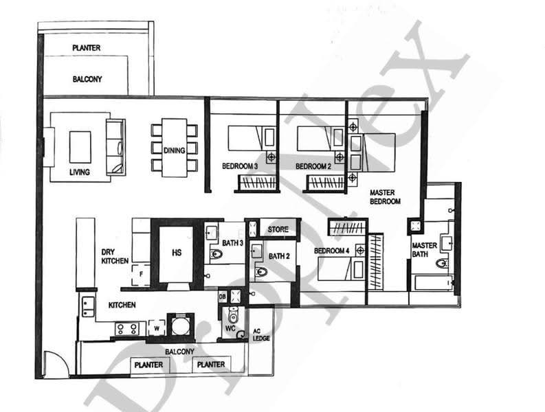 The Minton, 147 Hougang Street 11, Hougang / Punggol / Sengkang, 4 Bedrooms, 1,755 sqft, Condominium For Sale, by Joe Tan, 500255358 - PropertyGuru.com.sg