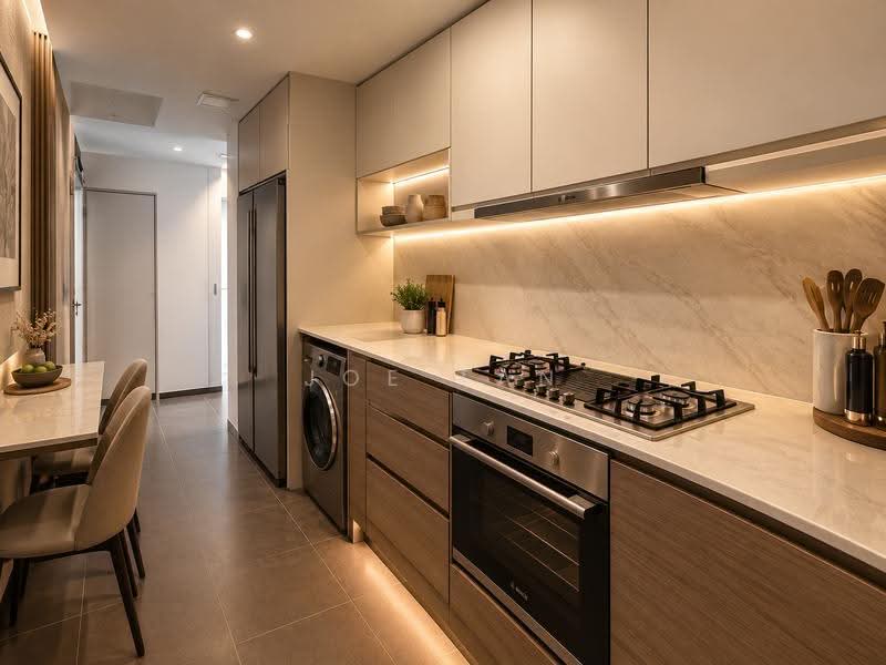 The Minton, 147 Hougang Street 11, Hougang / Punggol / Sengkang, 4 Bedrooms, 1,755 sqft, Condominium For Sale, by Joe Tan, 500255358 - Kitchen - PropertyGuru.com.sg