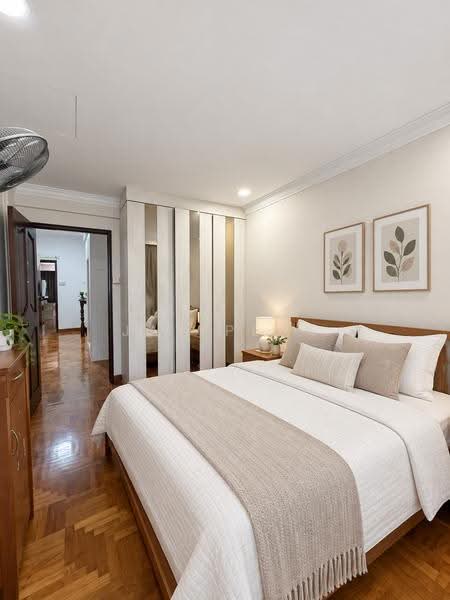 Huge 999-Year Corner Terrace with Home Lift Near Kovan MRT, Hougang / Punggol / Sengkang, 6 Bedrooms, 4,180 sqft, Corner Terrace For Sale, by JAY PECK, 500255381 - Bedroom - PropertyGuru.com.sg