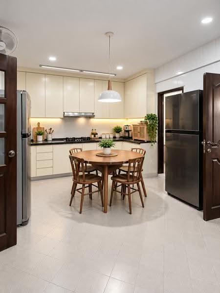 Huge 999-Year Corner Terrace with Home Lift Near Kovan MRT, Hougang / Punggol / Sengkang, 6 Bedrooms, 4,180 sqft, Corner Terrace For Sale, by JAY PECK, 500255381 - Kitchen - PropertyGuru.com.sg