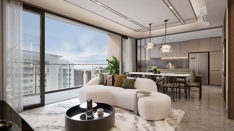 Amber House, 30 Amber Gardens, East Coast / Marine Parade, 2 Bedrooms, 635 sqft, Apartment For Sale, by Celest Goh, 500255400 - Living Room - PropertyGuru.com.sg