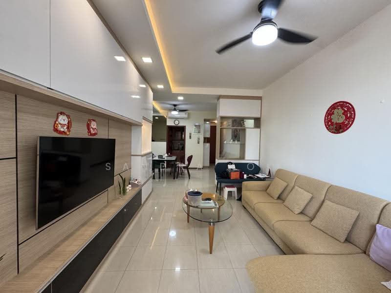 Seletar Springs Condominium, 104 Gerald Drive, Seletar / Yio Chu Kang, 3 Bedrooms, 1,335 sqft, Condominium For Sale, by Sandra Kok, 500255405 - Living Room - PropertyGuru.com.sg