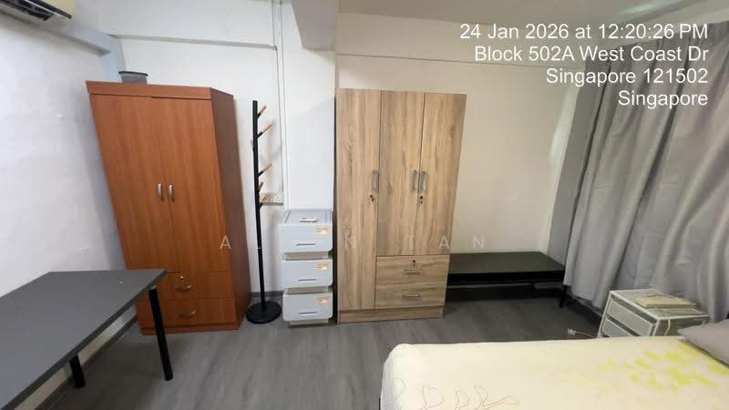 501 West Coast Drive, 501 West Coast Drive, Buona Vista / West Coast / Clementi New Town, Room Rental, 100 sqft, HDB Flat For Rent, by Alvin Tan, 500255414 - Bedroom - PropertyGuru.com.sg