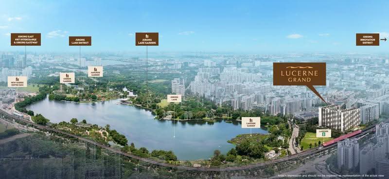 Lucerne Grand, Lakeside Drive, Boon Lay / Jurong / Tuas, 3 Bedrooms, 890 sqft, Condominium For Sale, by Charlene Lim (林静龄), 500255432 - Exterior - PropertyGuru.com.sg