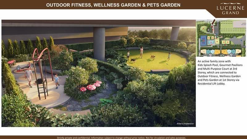 Lucerne Grand, Lakeside Drive, Boon Lay / Jurong / Tuas, 3 Bedrooms, 1,001 sqft, Condominium For Sale, by Charlene Lim (林静龄), 500255442 - Garden - PropertyGuru.com.sg
