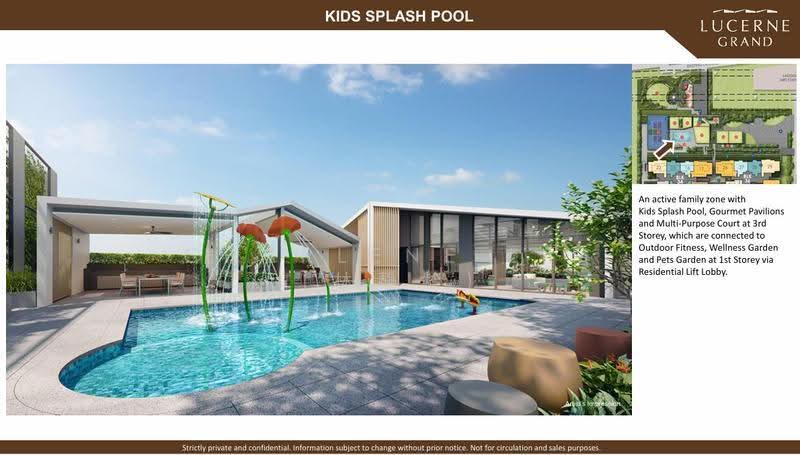 Lucerne Grand, Lakeside Drive, Boon Lay / Jurong / Tuas, 4 Bedrooms, 1,195 sqft, Condominium For Sale, by Charlene Lim (林静龄), 500255467 - Pool - PropertyGuru.com.sg