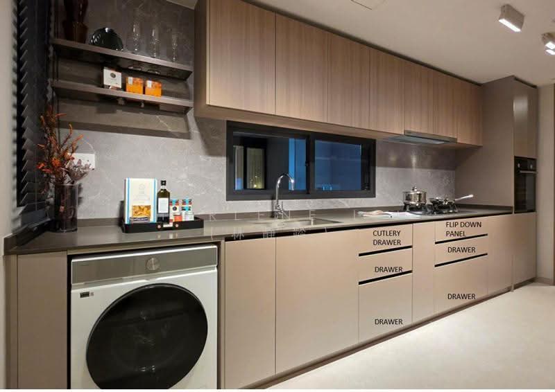 Lucerne Grand, Lakeside Drive, Boon Lay / Jurong / Tuas, 4 Bedrooms, 1,195 sqft, Condominium For Sale, by Charlene Lim (林静龄), 500255467 - Kitchen - PropertyGuru.com.sg