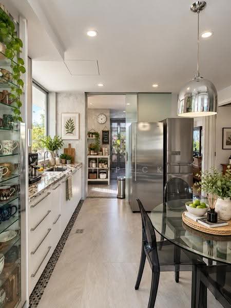Beautifully Renovated Corner Terrace, 3,089 sqft of Space, Hougang / Punggol / Sengkang, 6 Bedrooms, 3,089 sqft, Corner Terrace For Sale, by JAY PECK, 500255484 - Kitchen - PropertyGuru.com.sg