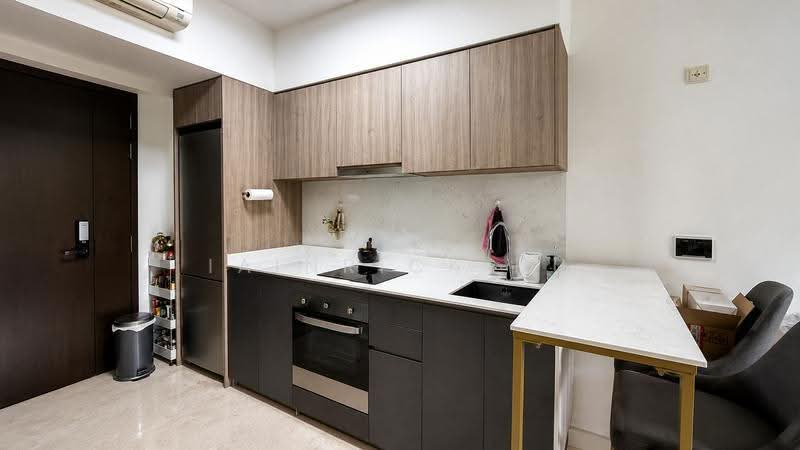 Botanique at Bartley, 233 Upper Paya Lebar Road, Hougang / Punggol / Sengkang, 1 Bedroom, 517 sqft, Condominium For Sale, by Iainrick Hu, 500255498 - Kitchen - PropertyGuru.com.sg