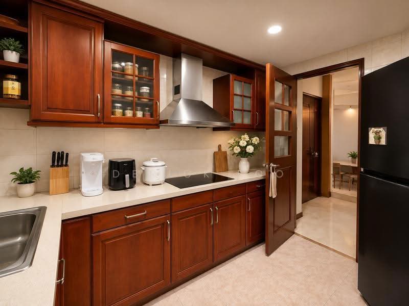 Northoaks, 28 Woodlands Cresent, Admiralty / Woodlands, 3 Bedrooms, 1,171 sqft, Condominium For Sale, by Derick Foo, 500255499 - Kitchen - PropertyGuru.com.sg