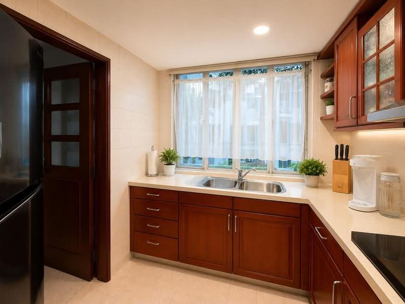 Northoaks, 28 Woodlands Cresent, Admiralty / Woodlands, 3 Bedrooms, 1,171 sqft, Condominium For Sale, by Derick Foo, 500255499 - Kitchen - PropertyGuru.com.sg