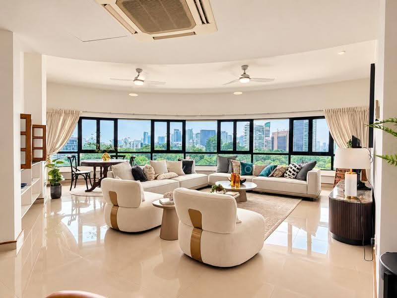 The Draycott, 50 Draycott Park, Tanglin / Holland / Bukit Timah, 4 Bedrooms, 2,637 sqft, Condominium For Sale, by Perry Siow, 500255500 - Living Room - PropertyGuru.com.sg