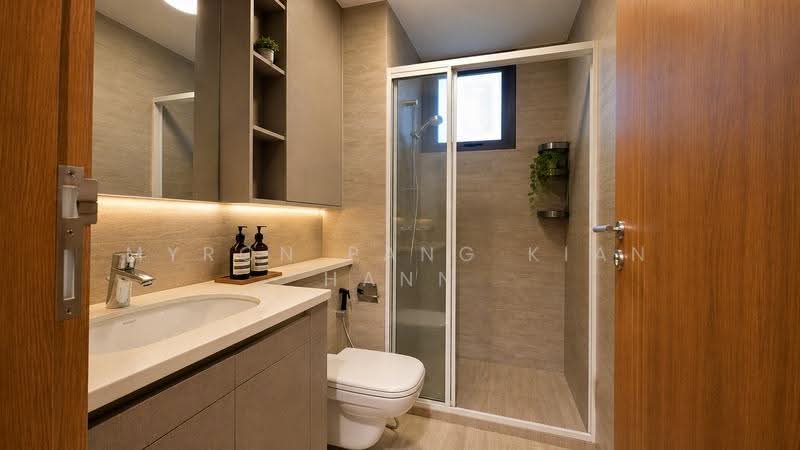 Rivercove Residences EC, 28 Anchorvale Ln, Hougang / Punggol / Sengkang, 4 Bedrooms, 1,184 sqft, Condominium For Rent, by Myron Pang Kian Hann, 500255509 - Bathroom - PropertyGuru.com.sg