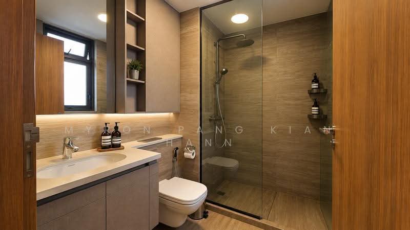 Rivercove Residences EC, 28 Anchorvale Ln, Hougang / Punggol / Sengkang, 4 Bedrooms, 1,184 sqft, Condominium For Rent, by Myron Pang Kian Hann, 500255509 - Bathroom - PropertyGuru.com.sg