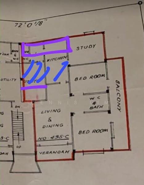 Joo Chiat Apartments, 495B Joo Chiat Road, East Coast / Marine Parade, 3 Bedrooms, 1,400 sqft, Apartment For Sale, by Dennis Lim, 500255551 - PropertyGuru.com.sg