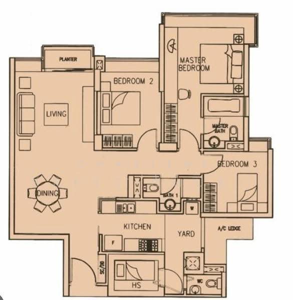 The Quintet, 36 Choa Chu Kang Street 64, Dairy Farm / Bukit Panjang / Choa Chu Kang, 3 Bedrooms, 1,259 sqft, Condominium For Sale, by Charlene Liu, 500255564 - PropertyGuru.com.sg