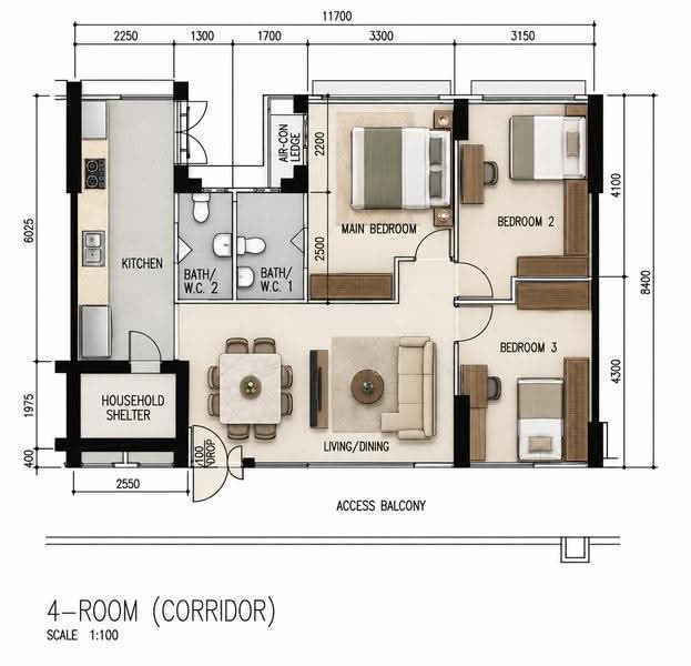 276C Jurong West Street 25, 276C Jurong West Street 25, Boon Lay / Jurong / Tuas, 3 Bedrooms, 969 sqft, HDB Flat For Sale, by Dan Soon, 500255626 - PropertyGuru.com.sg