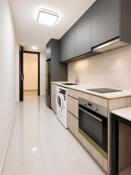 Riverfront Residences, 51 Hougang Avenue 7, Hougang / Punggol / Sengkang, 1 Bedroom, 517 sqft, Condominium For Rent, by Jet Lee, 500255636 - Kitchen - PropertyGuru.com.sg