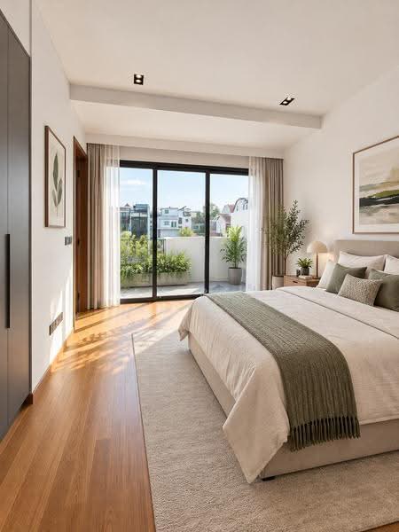 Brand New Freehold Terrace, 4,834 sqft Luxurious Space, Sembawang / Yishun, 6 Bedrooms, 4,834 sqft, Terraced House For Sale, by JAY PECK, 500255643 - Bedroom - PropertyGuru.com.sg