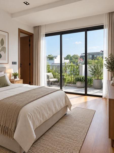 Brand New Freehold Terrace, 4,834 sqft Luxurious Space, Sembawang / Yishun, 6 Bedrooms, 4,834 sqft, Terraced House For Sale, by JAY PECK, 500255643 - Bedroom - PropertyGuru.com.sg