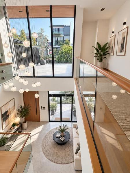 Brand New Freehold Terrace, 4,834 sqft Luxurious Space, Sembawang / Yishun, 6 Bedrooms, 4,834 sqft, Terraced House For Sale, by JAY PECK, 500255643 - Living Room - PropertyGuru.com.sg