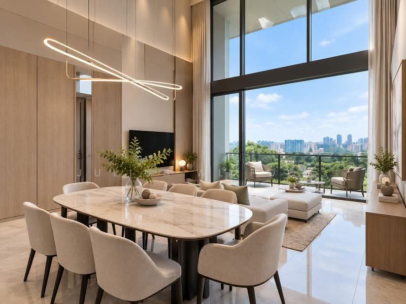 Terra Hill, 18 Yew Siang Road, Buona Vista / West Coast / Clementi New Town, 4 Bedrooms, 1,539 sqft, Condominium For Sale, by Julius WL Fock, 500255664 - Living Room - PropertyGuru.com.sg
