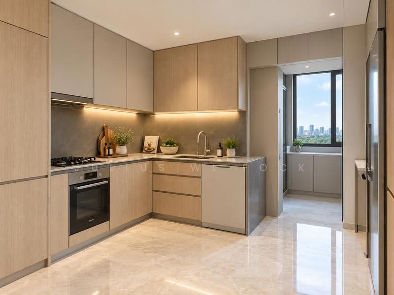 Terra Hill, 18 Yew Siang Road, Buona Vista / West Coast / Clementi New Town, 4 Bedrooms, 1,539 sqft, Condominium For Sale, by Julius WL Fock, 500255664 - Kitchen - PropertyGuru.com.sg