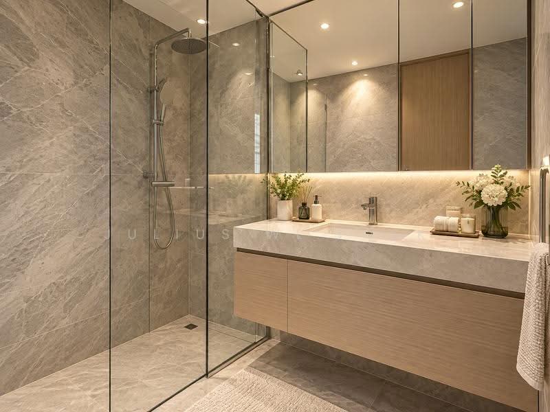 Terra Hill, 18 Yew Siang Road, Buona Vista / West Coast / Clementi New Town, 4 Bedrooms, 1,539 sqft, Condominium For Sale, by Julius WL Fock, 500255664 - Bathroom - PropertyGuru.com.sg