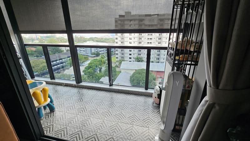 Arena Residences, 20 Guillemard Crescent, Eunos / Geylang / Paya Lebar, 3 Bedrooms, 807 sqft, Condominium For Rent, by Jakvyn Koay, 500255670 - Balcony - PropertyGuru.com.sg